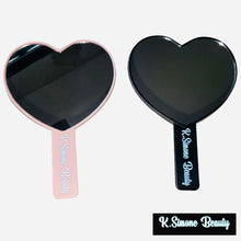 Load image into Gallery viewer, Beauty Hand Mirrors - HEART
