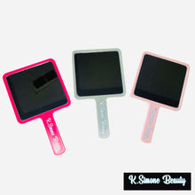 Load image into Gallery viewer, Beauty Hand Mirrors - SQUARE
