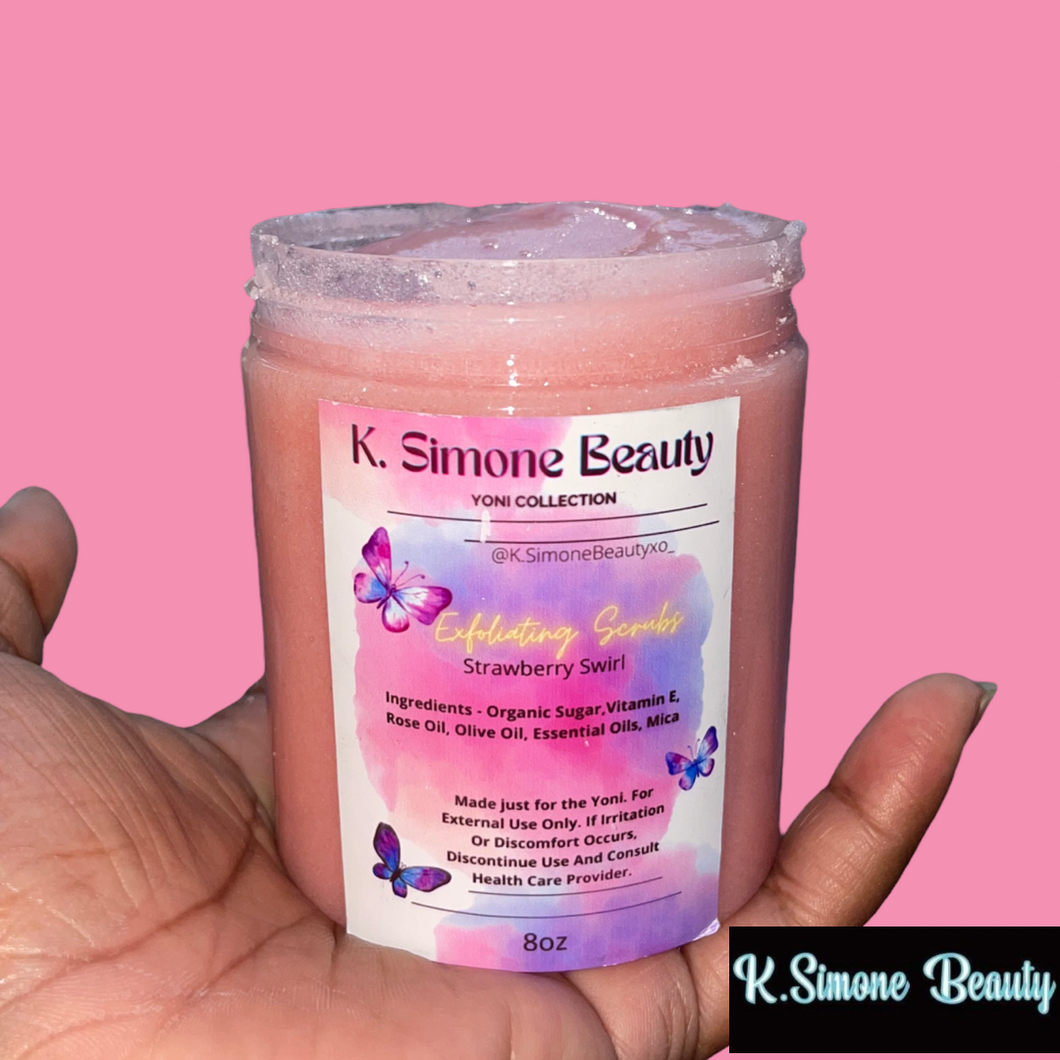 Strawberry Swirl Exfoliating Scrub